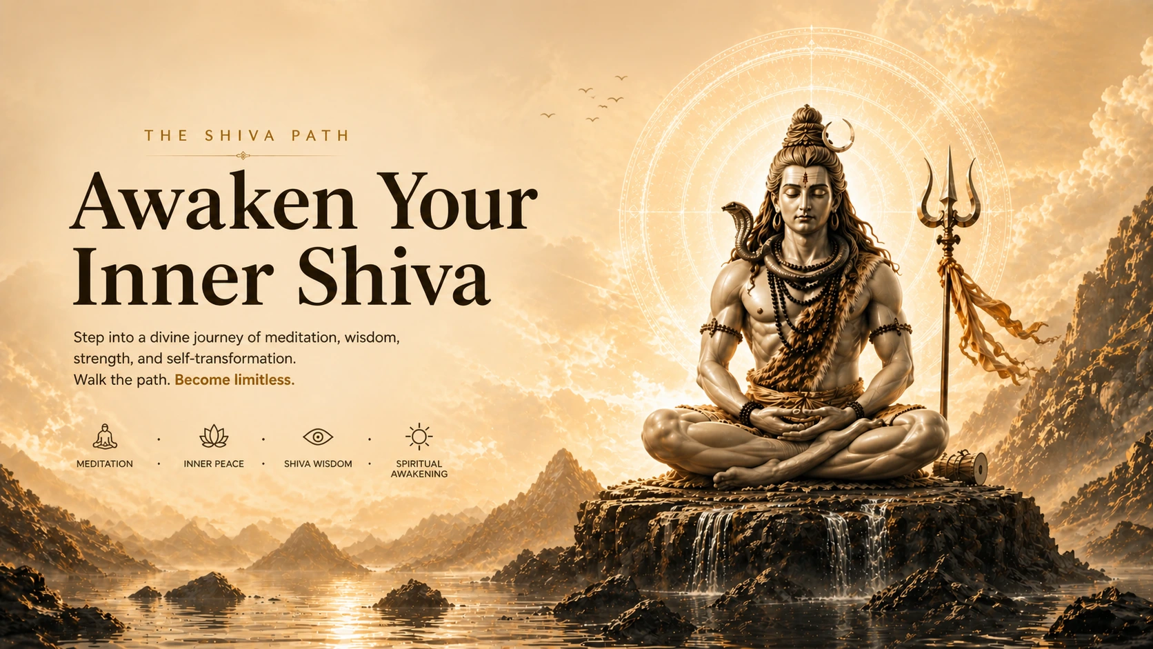 The SHIVA Path cosmic main banner